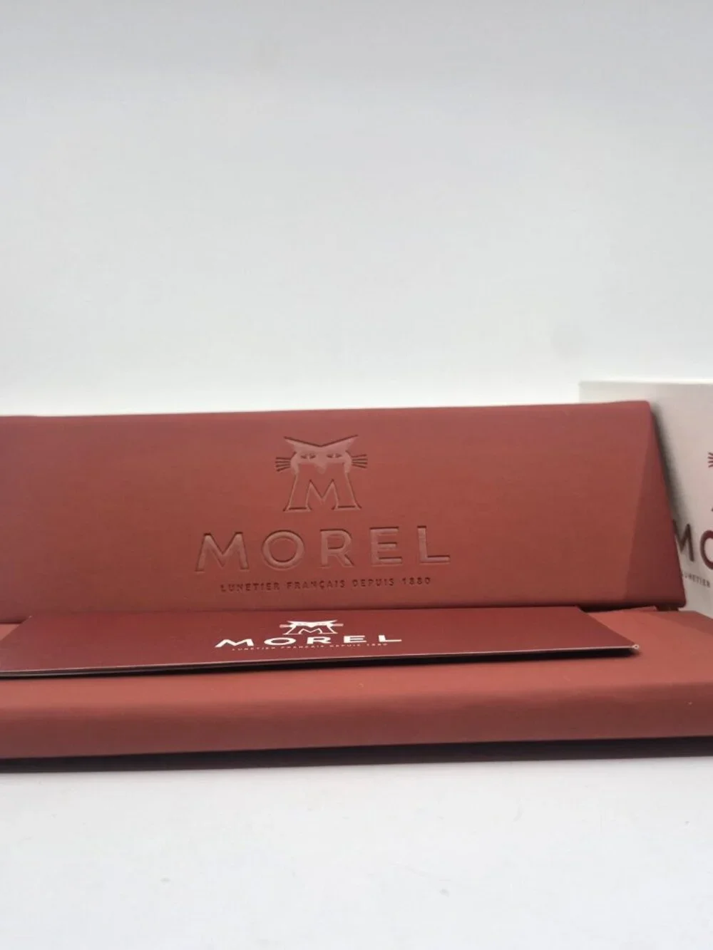 MOREL Koali 20136K PP01 48mm Purple trim and Brown New Eyeglasses Made in France